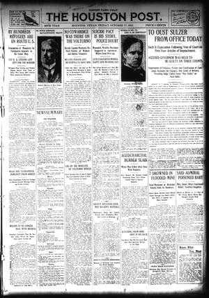 The Houston Post. (Houston, Tex.), Vol. 28, Ed. 1 Friday, October 17, 1913