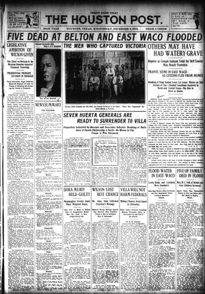 The Houston Post. (Houston, Tex.), Vol. 28, Ed. 1 Wednesday, December 3, 1913