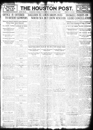 The Houston Post. (Houston, Tex.), Vol. 24, Ed. 1 Wednesday, October 14, 1908