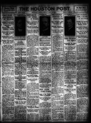 Primary view of object titled 'The Houston Post. (Houston, Tex.), Vol. 28, Ed. 1 Friday, May 30, 1913'.