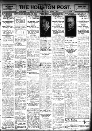 The Houston Post. (Houston, Tex.), Vol. 28, Ed. 1 Saturday, March 7, 1914