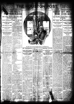 Primary view of object titled 'The Houston Post. (Houston, Tex.), Vol. 24, Ed. 1 Sunday, June 7, 1908'.