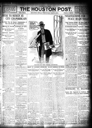 The Houston Post. (Houston, Tex.), Vol. 27, Ed. 1 Wednesday, May 3, 1911