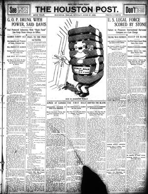 The Houston Post. (Houston, Tex.), Vol. 25, Ed. 1 Sunday, June 27, 1909