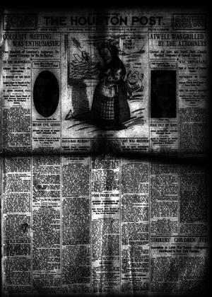 Primary view of object titled 'The Houston Post. (Houston, Tex.), Vol. 27, Ed. 1 Sunday, February 11, 1912'.
