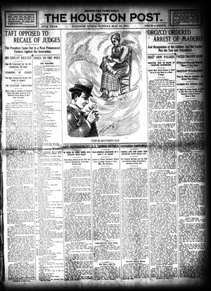 Primary view of object titled 'The Houston Post. (Houston, Tex.), Vol. 27, Ed. 1 Sunday, May 14, 1911'.