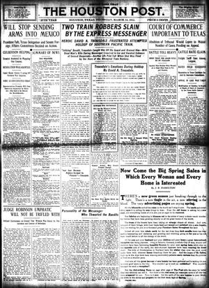 The Houston Post. (Houston, Tex.), Vol. 27, Ed. 1 Thursday, March 14, 1912