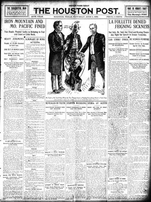 The Houston Post. (Houston, Tex.), Vol. 25, Ed. 1 Saturday, June 5, 1909
