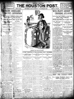 The Houston Post. (Houston, Tex.), Vol. 26, Ed. 1 Sunday, October 16, 1910