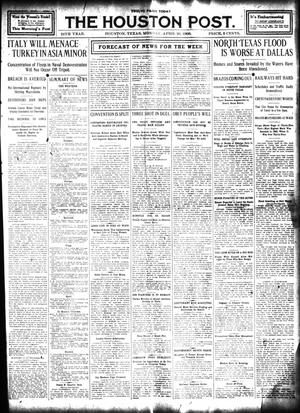 The Houston Post. (Houston, Tex.), Vol. 24, Ed. 1 Monday, April 20, 1908