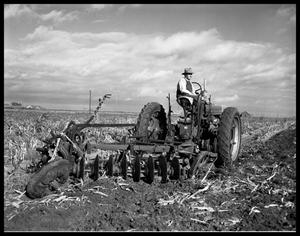 Primary view of object titled 'Cotton Plowing'.