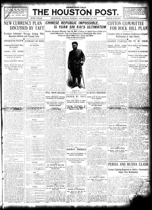 The Houston Post. (Houston, Tex.), Vol. 27, Ed. 1 Friday, December 22, 1911