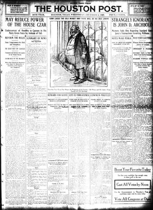 The Houston Post. (Houston, Tex.), Vol. 24, Ed. 1 Wednesday, December 2, 1908