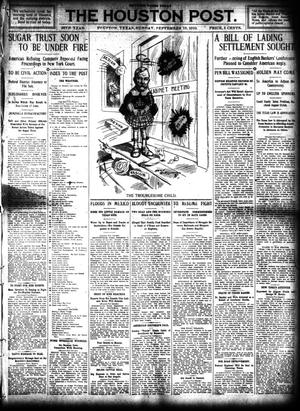 The Houston Post. (Houston, Tex.), Vol. 26, Ed. 1 Sunday, September 18, 1910