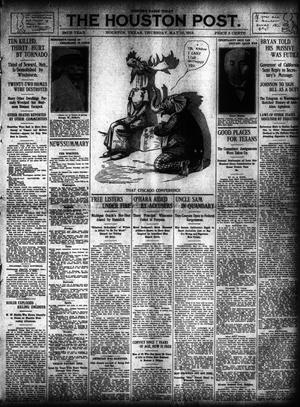Primary view of object titled 'The Houston Post. (Houston, Tex.), Vol. 28, Ed. 1 Thursday, May 15, 1913'.