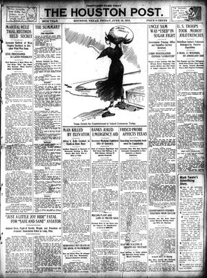 The Houston Post. (Houston, Tex.), Vol. 28, Ed. 1 Friday, June 13, 1913