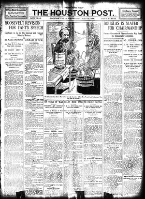 The Houston Post. (Houston, Tex.), Vol. 24, Ed. 1 Wednesday, July 22, 1908