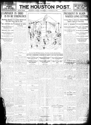 The Houston Post. (Houston, Tex.), Vol. 24, Ed. 1 Thursday, October 22, 1908