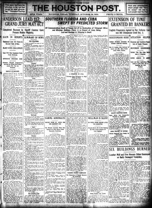 The Houston Post. (Houston, Tex.), Vol. 26, Ed. 1 Tuesday, October 18, 1910