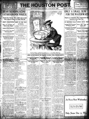 The Houston Post. (Houston, Tex.), Vol. 24, Ed. 1 Sunday, January 17, 1909