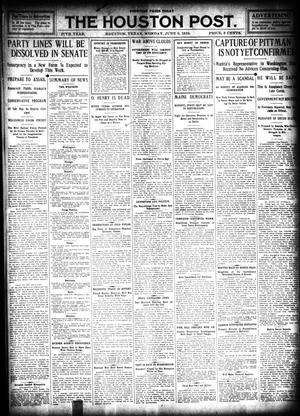 The Houston Post. (Houston, Tex.), Vol. 26, Ed. 1 Monday, June 6, 1910