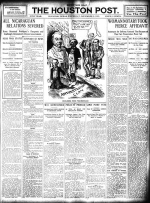 The Houston Post. (Houston, Tex.), Vol. 25, Ed. 1 Thursday, December 2, 1909
