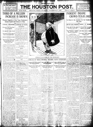 The Houston Post. (Houston, Tex.), Vol. 24, Ed. 1 Thursday, September 17, 1908