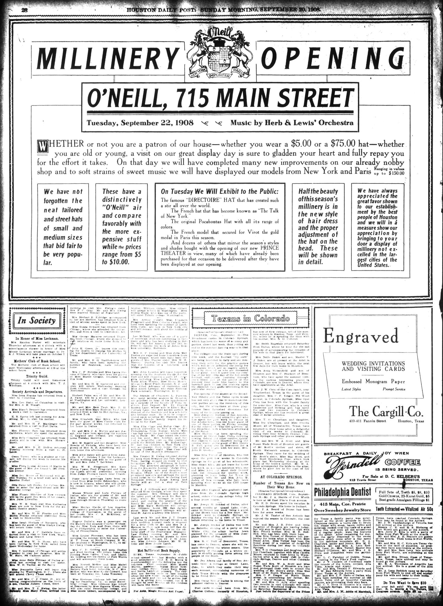 The Houston Post. (Houston, Tex.), Vol. 24, Ed. 1 Sunday, September 20, 1908
                                                
                                                    [Sequence #]: 28 of 56
                                                