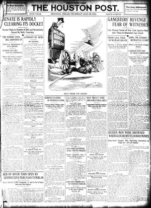 The Houston Post. (Houston, Tex.), Vol. 27, Ed. 1 Thursday, July 25, 1912