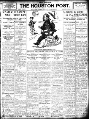 The Houston Post. (Houston, Tex.), Vol. 25, Ed. 1 Tuesday, June 22, 1909