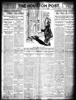 The Houston Post. (Houston, Tex.), Vol. 24, Ed. 1 Monday, March 22, 1909