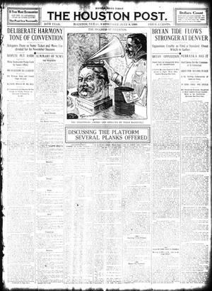 The Houston Post. (Houston, Tex.), Vol. 24, Ed. 1 Wednesday, July 8, 1908