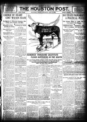 Primary view of object titled 'The Houston Post. (Houston, Tex.), Vol. 27, Ed. 1 Thursday, May 2, 1912'.