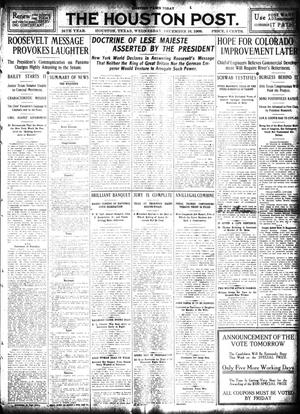 The Houston Post. (Houston, Tex.), Vol. 24, Ed. 1 Wednesday, December 16, 1908