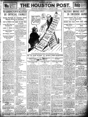 The Houston Post. (Houston, Tex.), Vol. 25, Ed. 1 Sunday, August 8, 1909