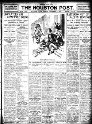 The Houston Post. (Houston, Tex.), Vol. 26, Ed. 1 Sunday, September 11, 1910