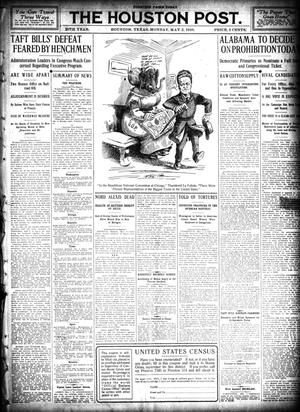 The Houston Post. (Houston, Tex.), Vol. 26, Ed. 1 Monday, May 2, 1910