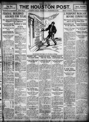The Houston Post. (Houston, Tex.), Vol. 27, Ed. 1 Thursday, December 19, 1912