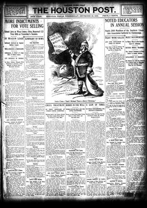 The Houston Post. (Houston, Tex.), Vol. 26, Ed. 1 Wednesday, December 28, 1910
