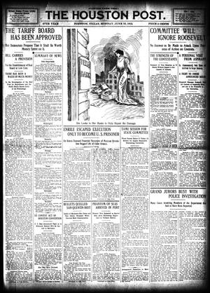 Primary view of object titled 'The Houston Post. (Houston, Tex.), Vol. 27, Ed. 1 Monday, June 10, 1912'.