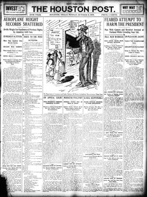 The Houston Post. (Houston, Tex.), Vol. 25, Ed. 1 Sunday, October 3, 1909