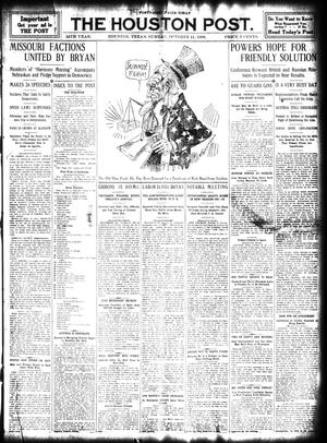 The Houston Post. (Houston, Tex.), Vol. 24, Ed. 1 Sunday, October 11, 1908
