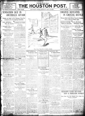 The Houston Post. (Houston, Tex.), Vol. 27, Ed. 1 Monday, May 13, 1912