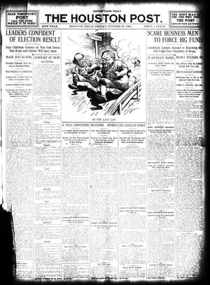 The Houston Post. (Houston, Tex.), Vol. 24, Ed. 1 Friday, October 30, 1908