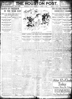 The Houston Post. (Houston, Tex.), Vol. 24, Ed. 1 Friday, December 18, 1908