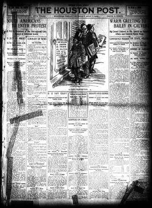 The Houston Post. (Houston, Tex.), Vol. 26, Ed. 1 Thursday, July 7, 1910