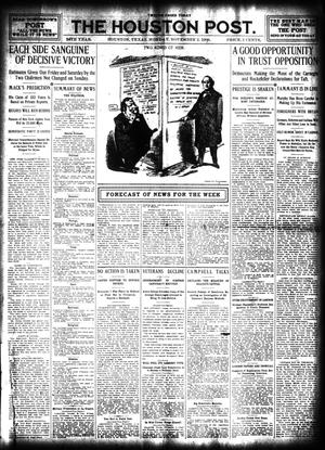 The Houston Post. (Houston, Tex.), Vol. 24, Ed. 1 Monday, November 2, 1908