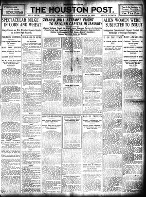 The Houston Post. (Houston, Tex.), Vol. 25, Ed. 1 Tuesday, December 14, 1909