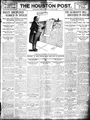 The Houston Post. (Houston, Tex.), Vol. 24, Ed. 1 Friday, April 2, 1909
