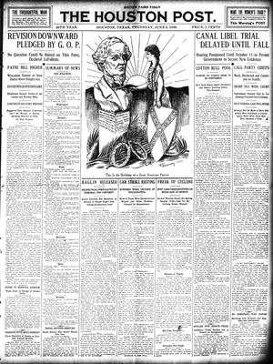 The Houston Post. (Houston, Tex.), Vol. 25, Ed. 1 Thursday, June 3, 1909